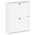 vidaXL Wisząca szafka na buty EDE 71 x 17 x 86 cm Drewno inżynieryjne