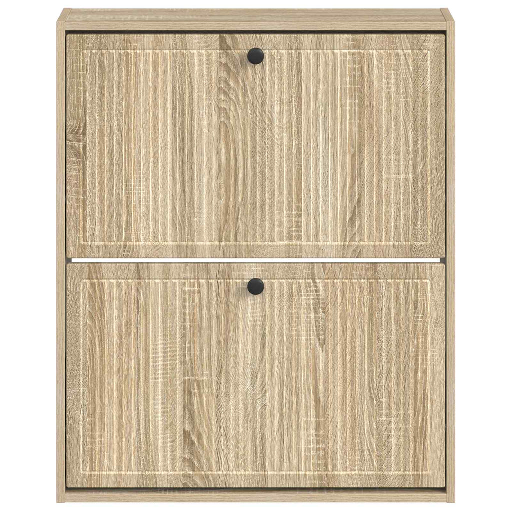 vidaXL Wisząca szafka na buty EDE 71 x 17 x 86 cm Drewno inżynieryjne
