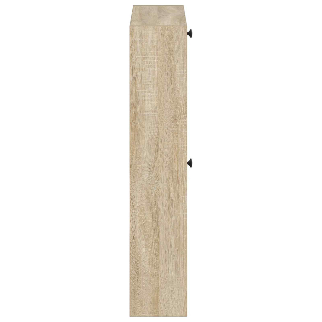 vidaXL Wisząca szafka na buty EDE 71 x 17 x 86 cm Drewno inżynieryjne