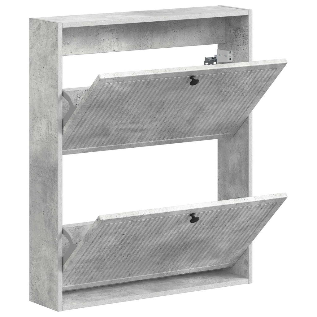 vidaXL Wisząca szafka na buty EDE 71 x 17 x 86 cm Drewno inżynieryjne