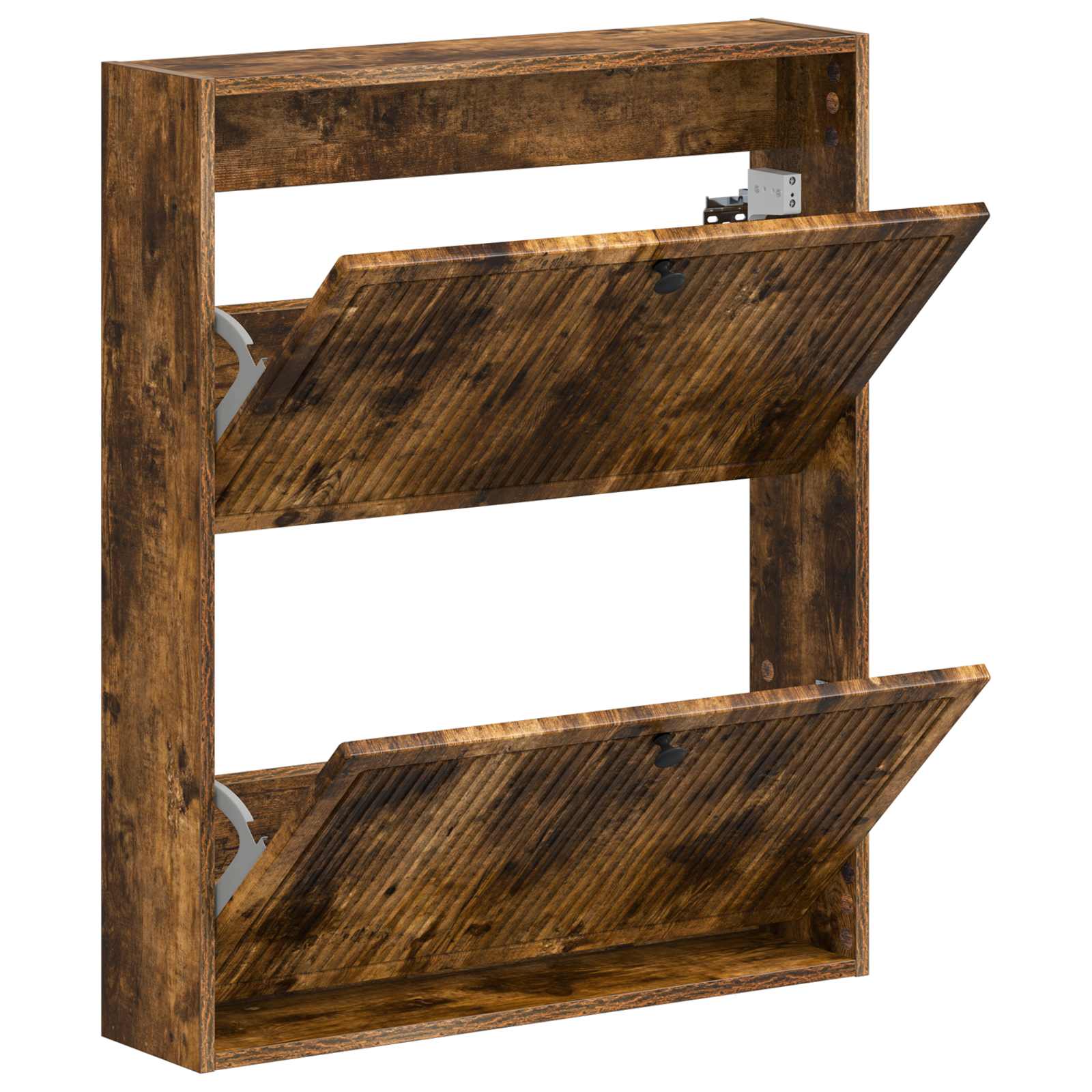 vidaXL Wisząca szafka na buty EDE 71 x 17 x 86 cm Drewno inżynieryjne