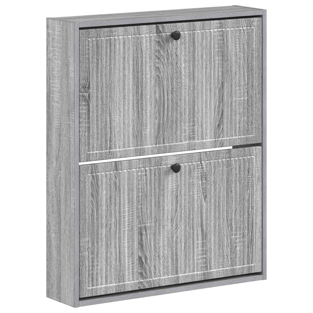 vidaXL Wisząca szafka na buty EDE 71 x 17 x 86 cm Drewno inżynieryjne