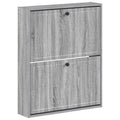 vidaXL Wisząca szafka na buty EDE 71 x 17 x 86 cm Drewno inżynieryjne