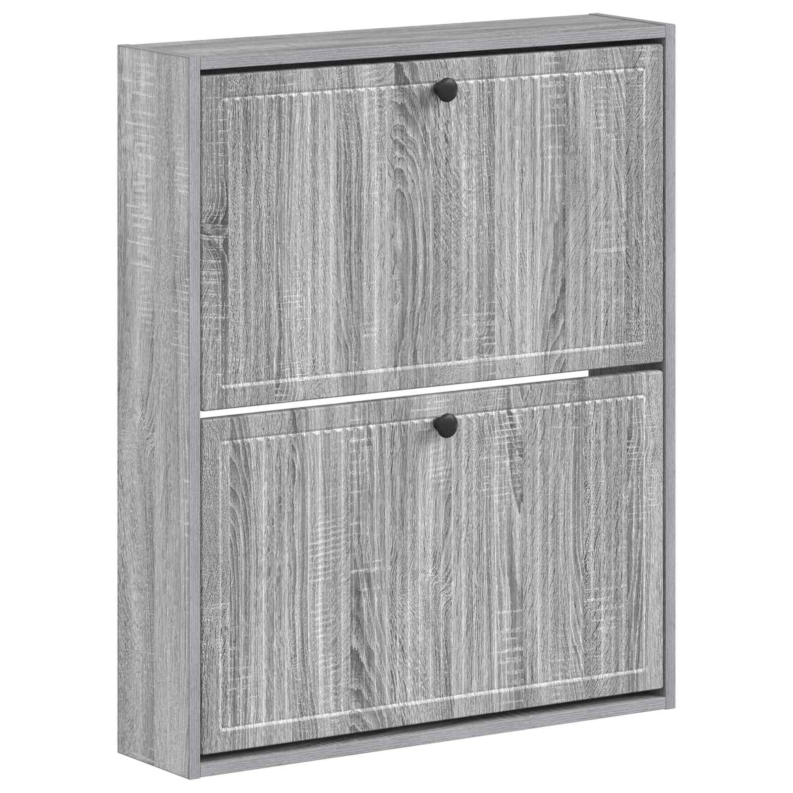 vidaXL Wisząca szafka na buty EDE 71 x 17 x 86 cm Drewno inżynieryjne