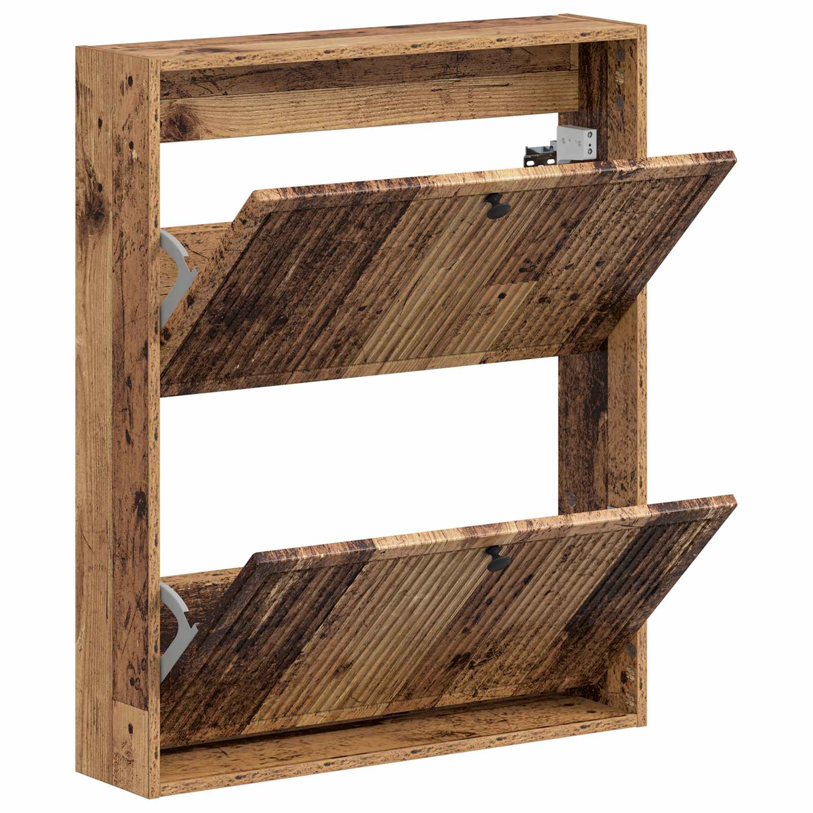 vidaXL Wisząca szafka na buty EDE 71 x 17 x 86 cm Drewno inżynieryjne