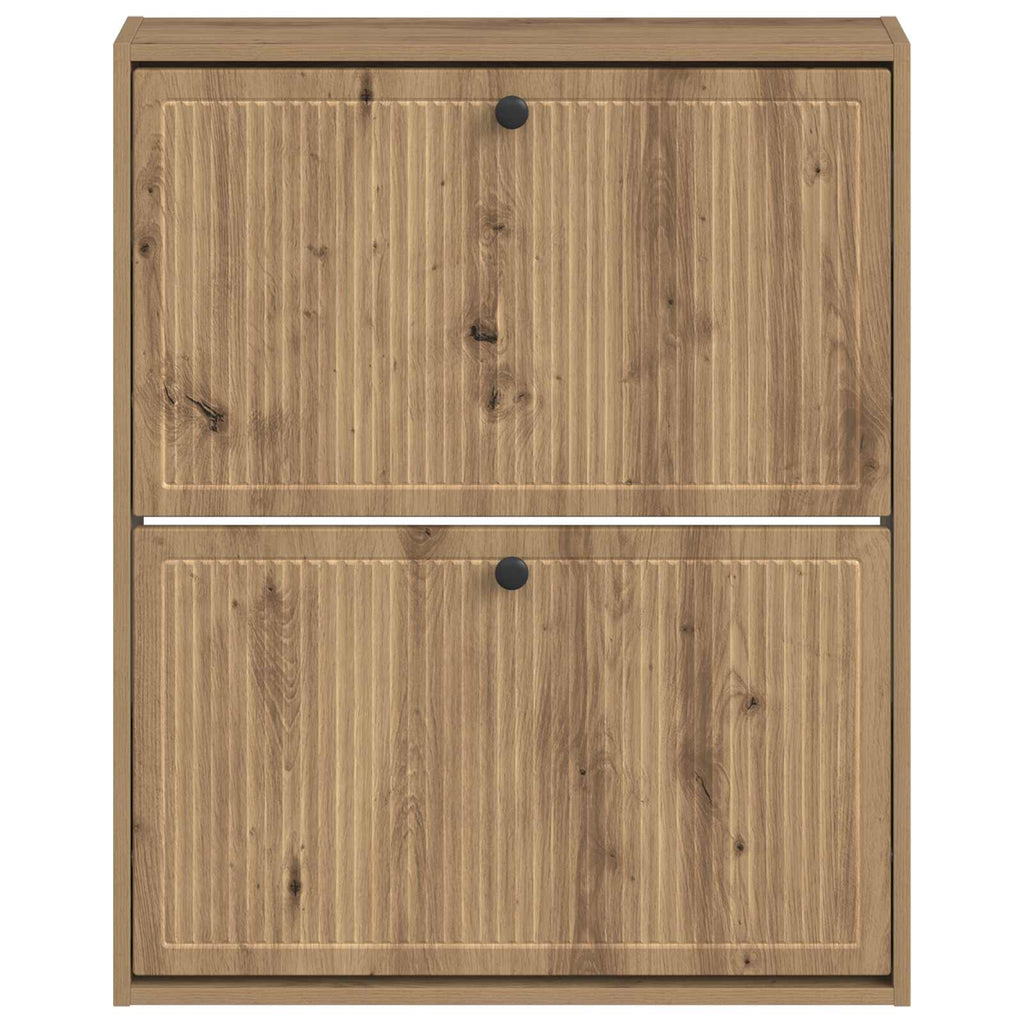 vidaXL Wisząca szafka na buty EDE 71 x 17 x 86 cm Drewno inżynieryjne