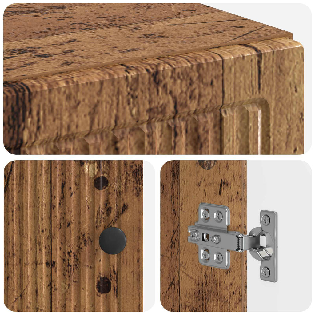 vidaXL Szafka na buty EDE 59,5 x 39,5 x 90 cm Drewno inżynieryjne