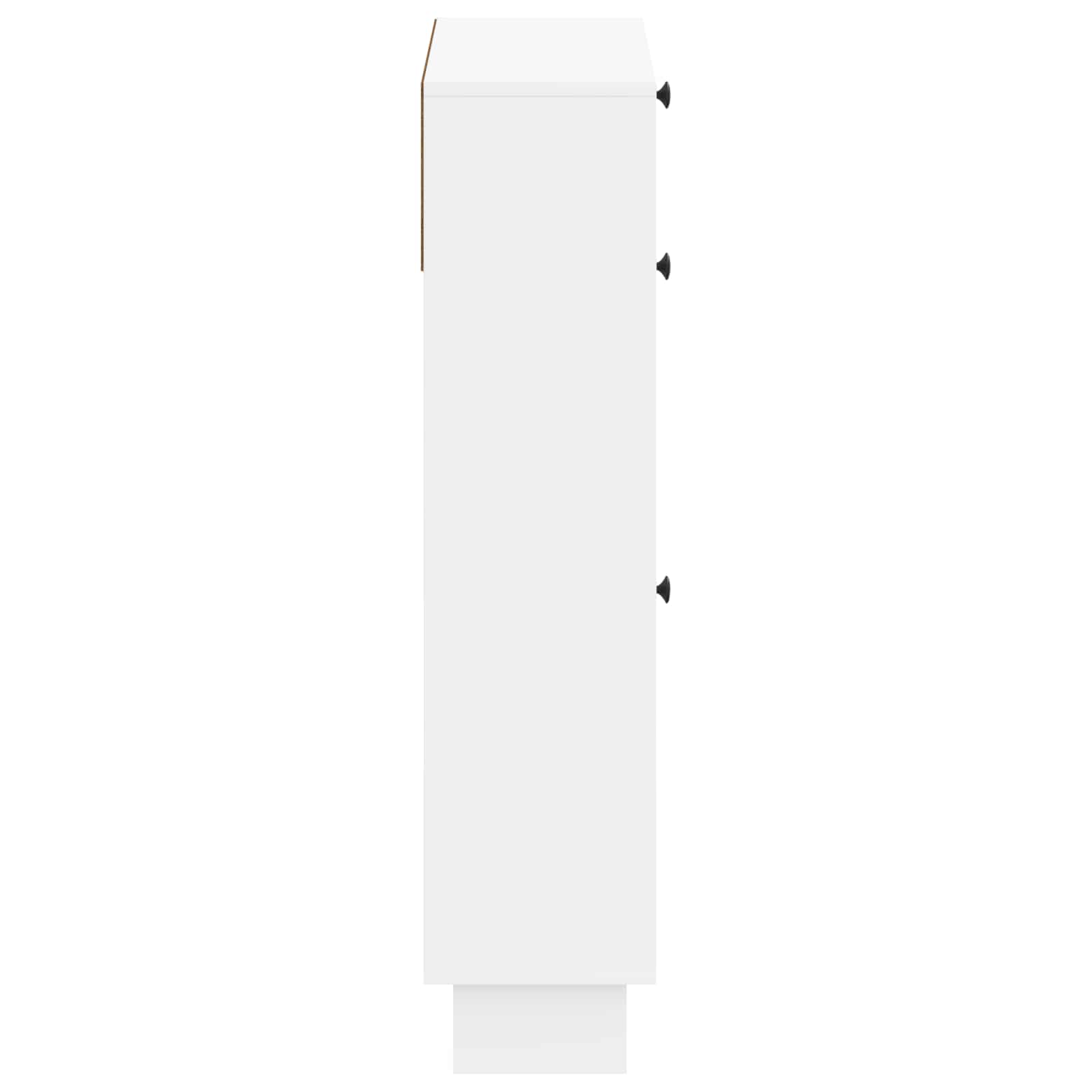 vidaXL Szafka na buty EDE 78 x 24 x 103 cm Drewno inżynieryjne Biały
