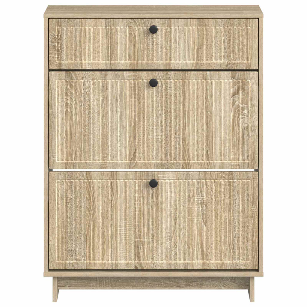 vidaXL Szafka na buty EDE 78 x 24 x 103 cm Drewno inżynieryjne