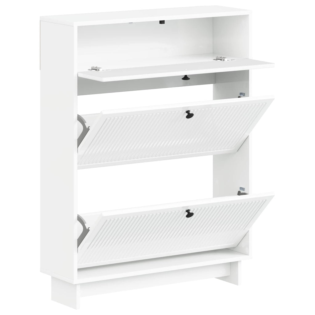 vidaXL Szafka na buty EDE 78 x 24 x 103 cm Drewno inżynieryjne