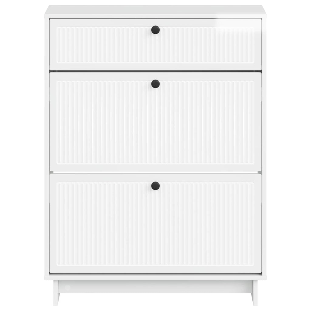 vidaXL Szafka na buty EDE 78 x 24 x 103 cm Drewno inżynieryjne