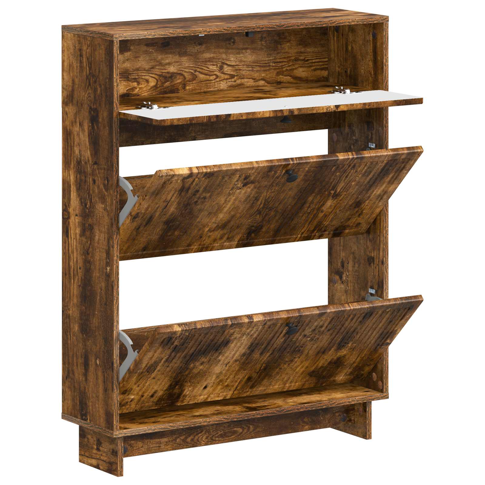 vidaXL Szafka na buty EDE 78 x 24 x 103 cm Drewno inżynieryjne