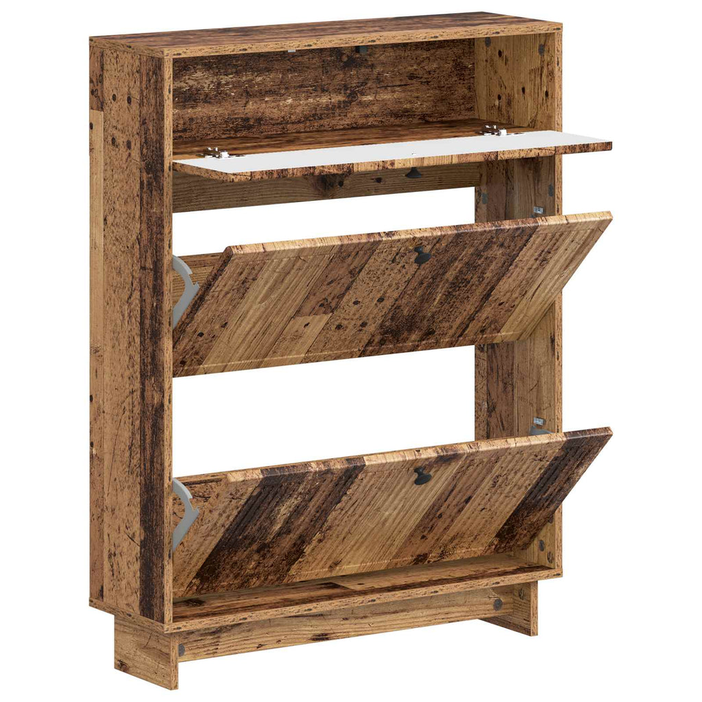 vidaXL Szafka na buty EDE 78 x 24 x 103 cm Drewno inżynieryjne