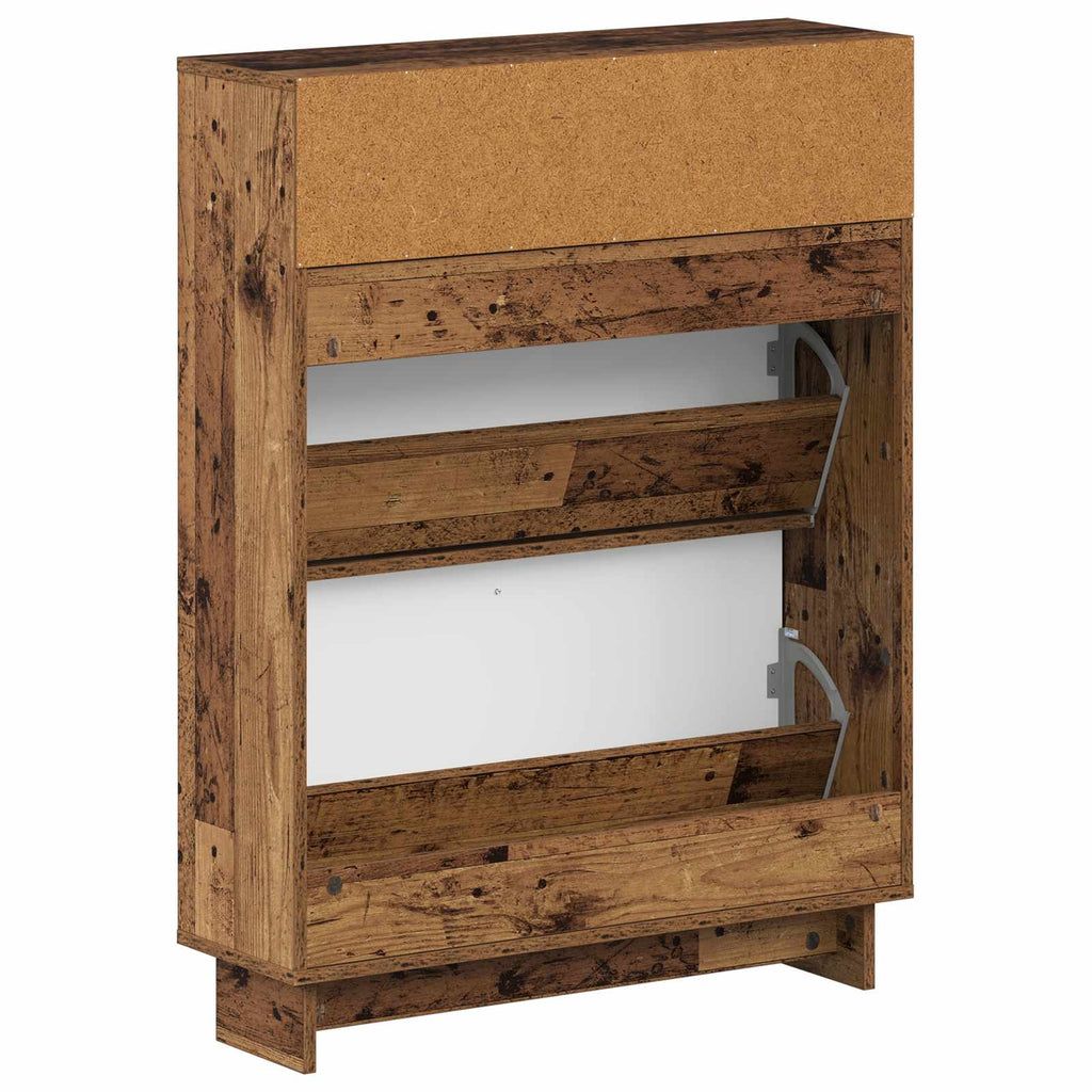 vidaXL Szafka na buty EDE 78 x 24 x 103 cm Drewno inżynieryjne