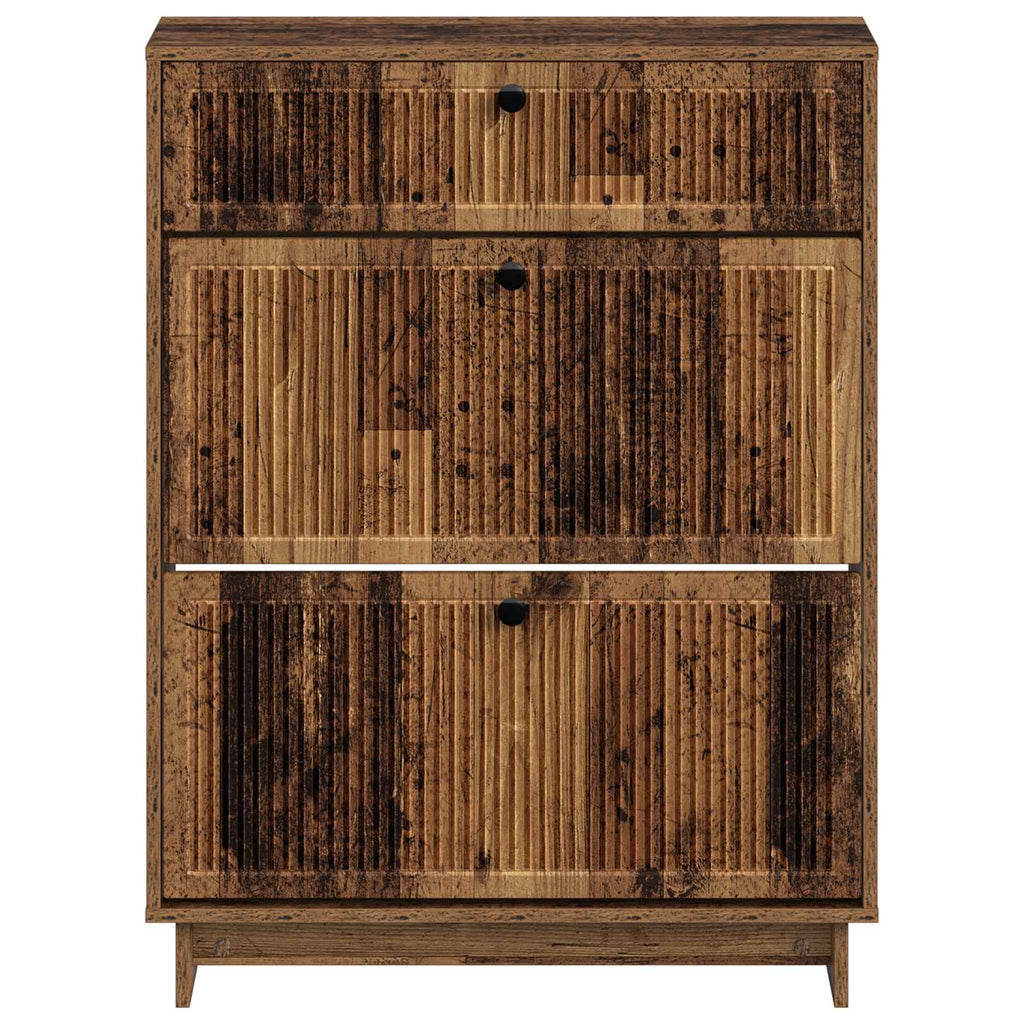vidaXL Szafka na buty EDE 78 x 24 x 103 cm Drewno inżynieryjne