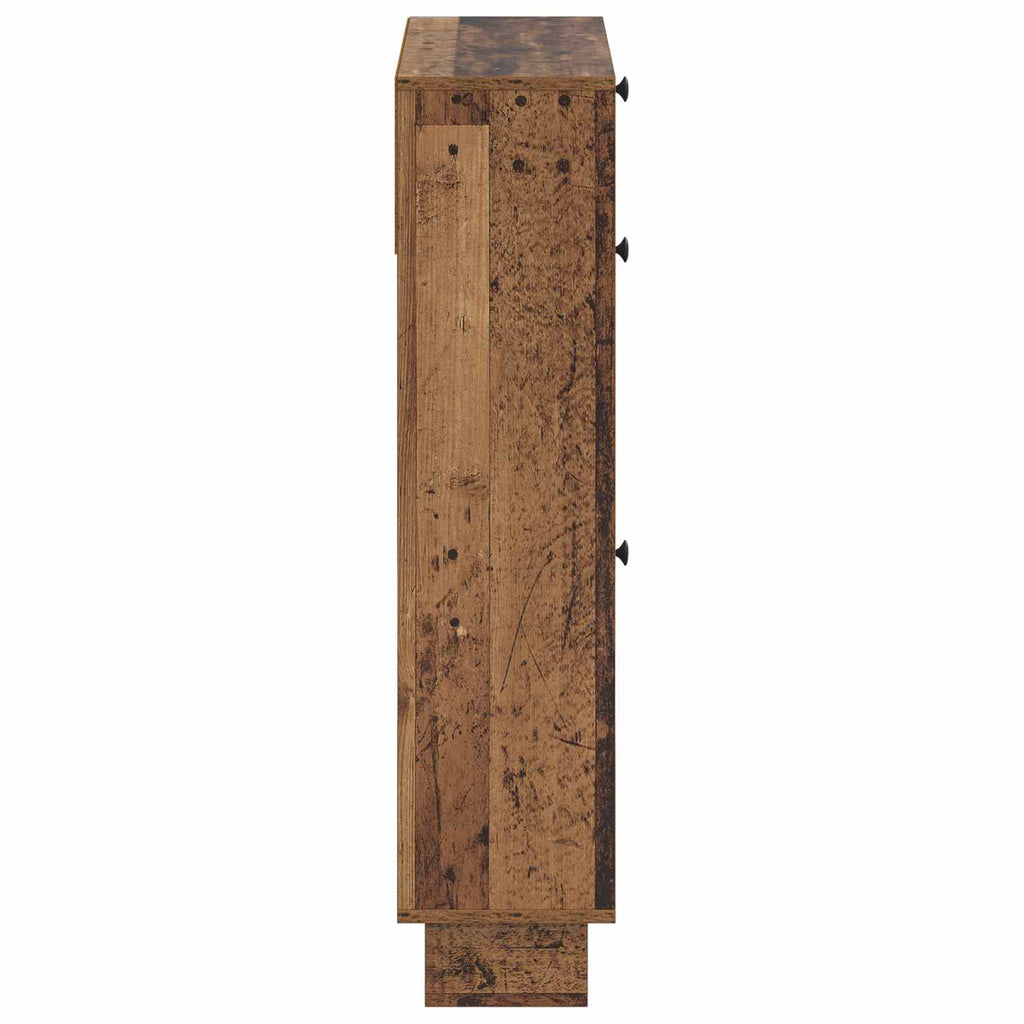 vidaXL Szafka na buty EDE 78 x 24 x 103 cm Drewno inżynieryjne