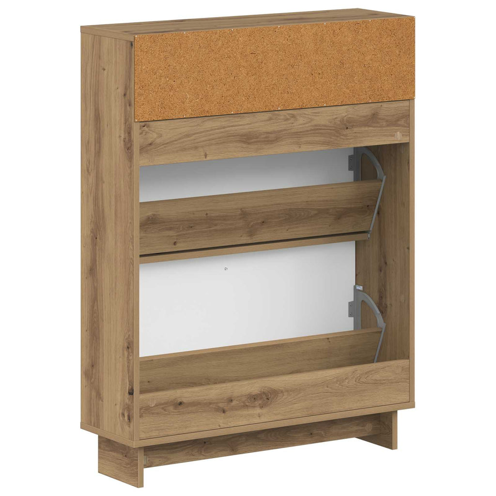 vidaXL Szafka na buty EDE 78 x 24 x 103 cm Drewno inżynieryjne
