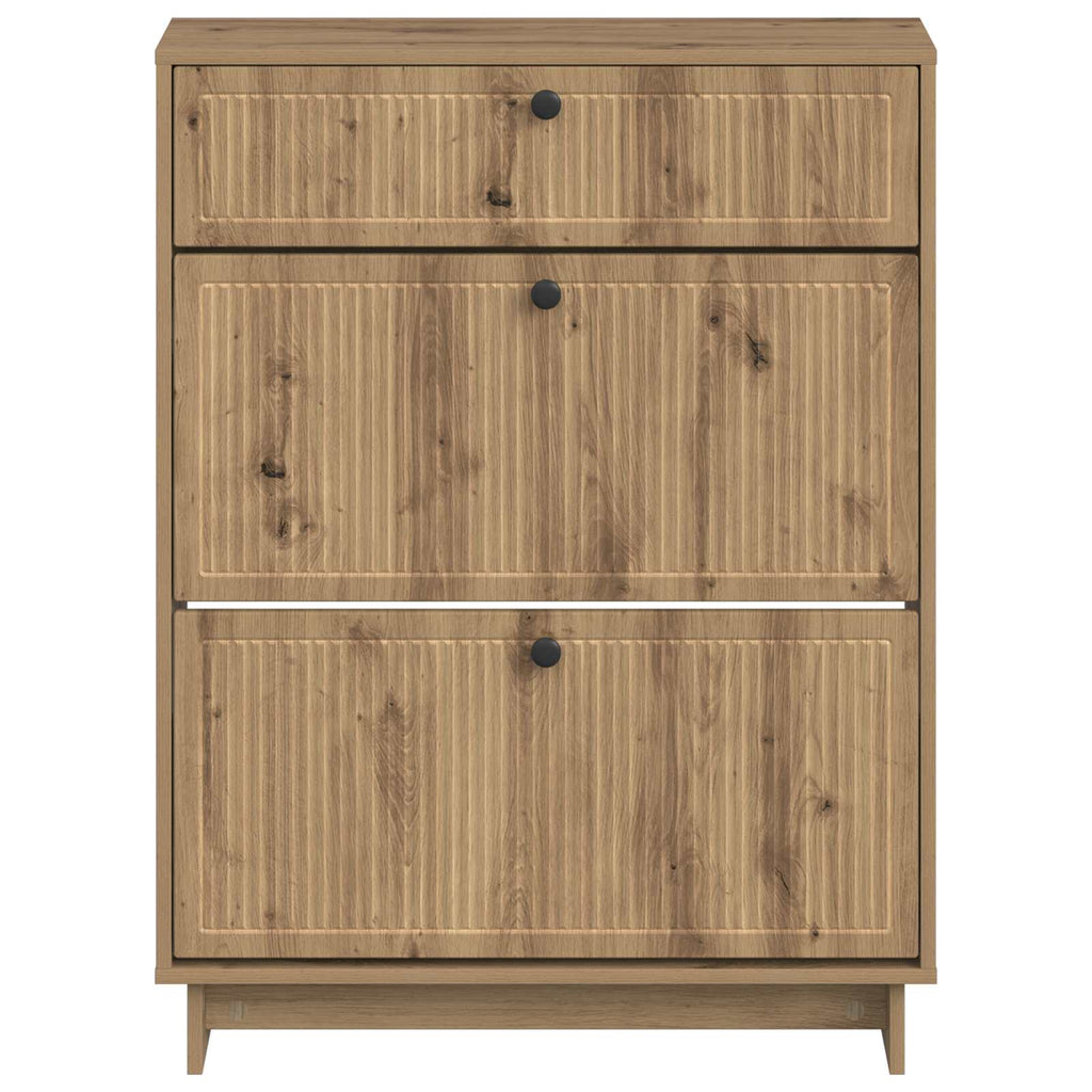 vidaXL Szafka na buty EDE 78 x 24 x 103 cm Drewno inżynieryjne