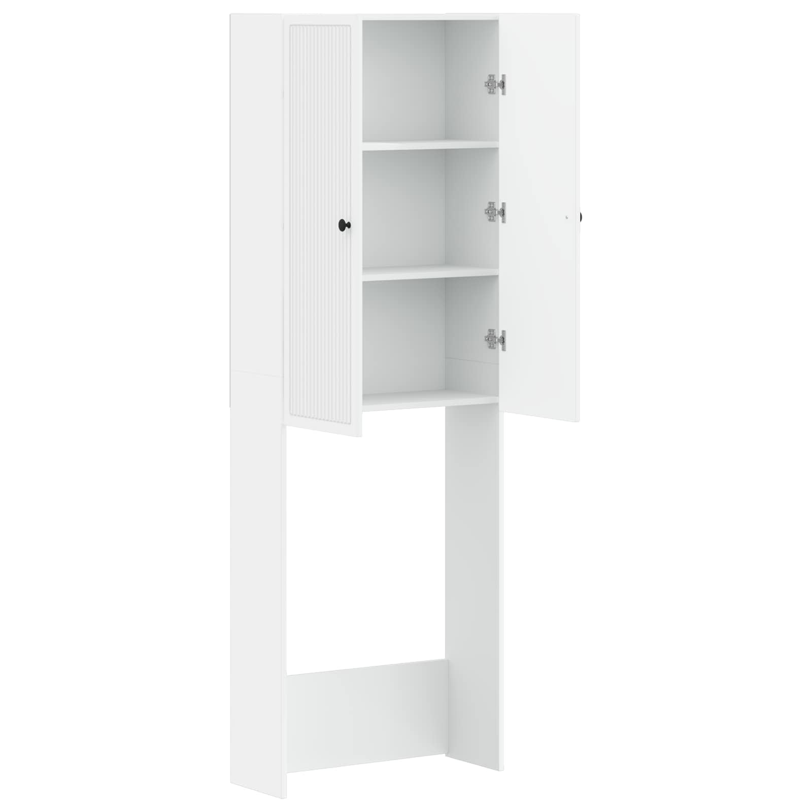 vidaXL Szafka toaletowa EDE Biały 66 x 25,5 x 190 cm