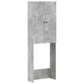 vidaXL Szafka toaletowa EDE Betonowy szary 66 x 25,5 x 190 cm