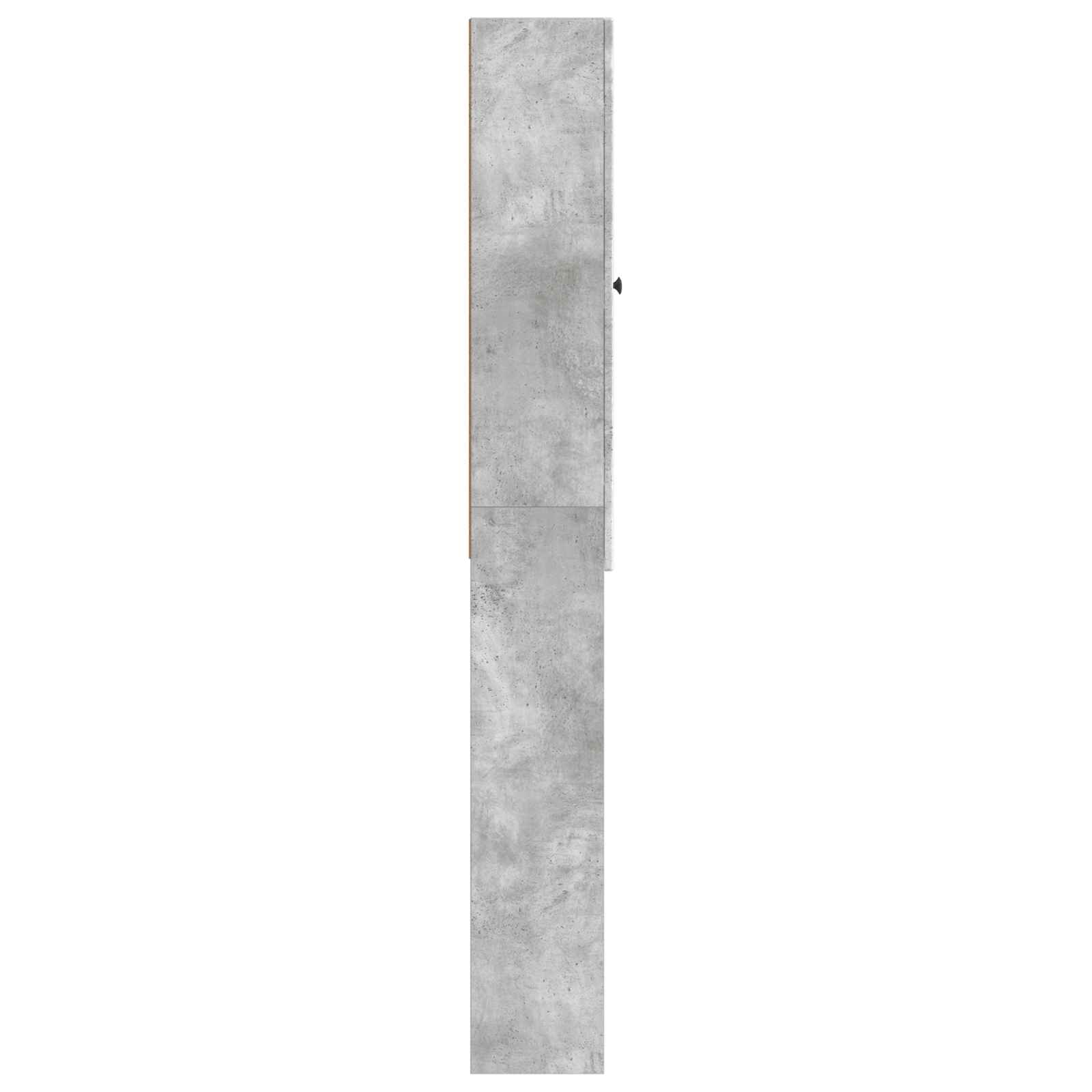 vidaXL Szafka toaletowa EDE Betonowy szary 66 x 25,5 x 190 cm
