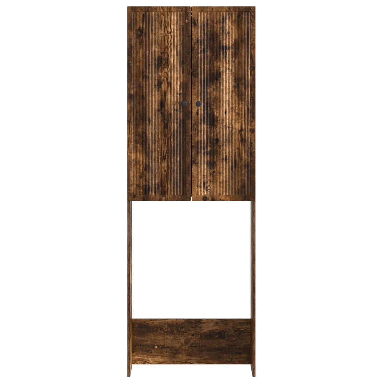 vidaXL Szafka toaletowa EDE Dąb wędzony 66 x 25,5 x 190 cm