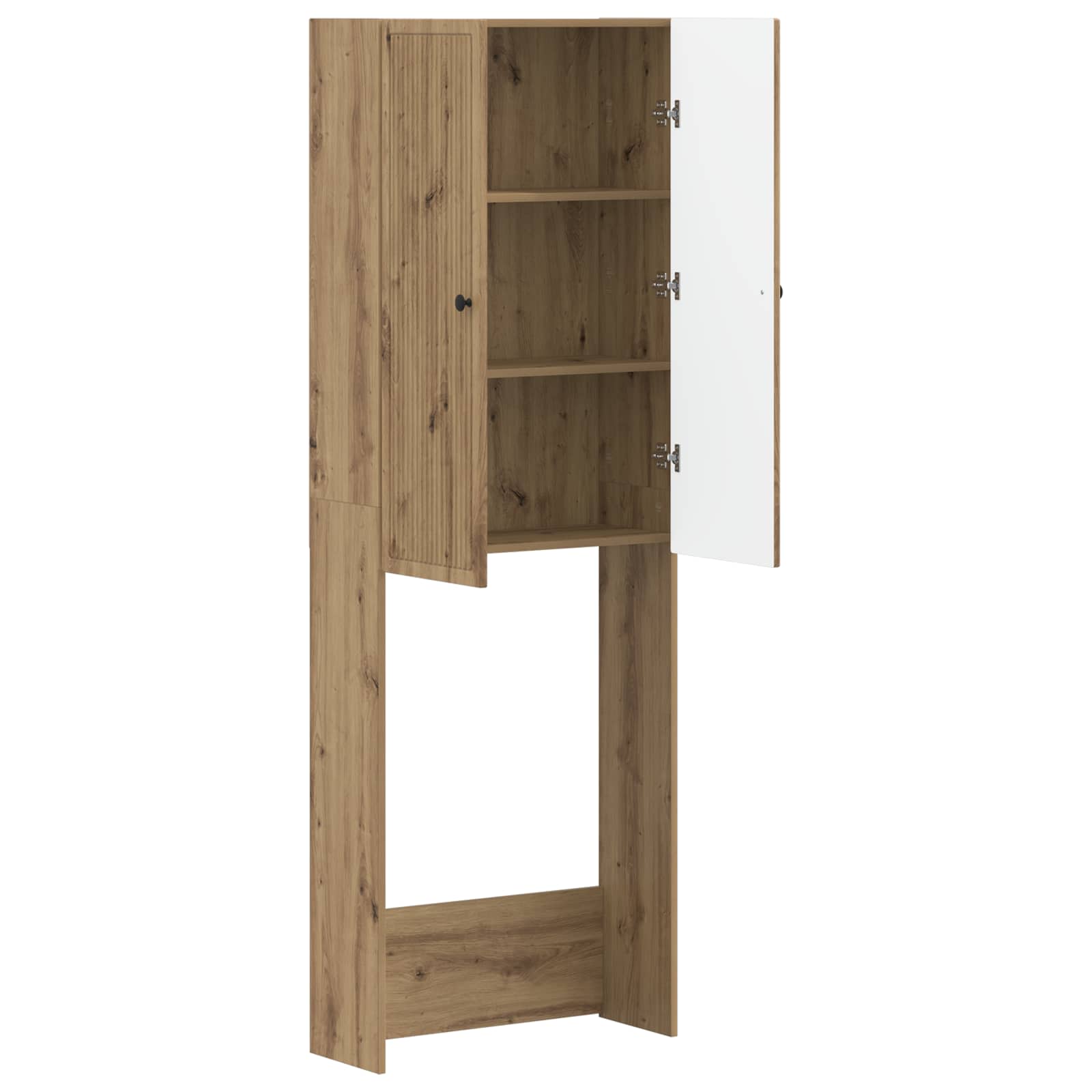 vidaXL Szafka toaletowa EDE Dąb artisan 66 x 25,5 x 190 cm