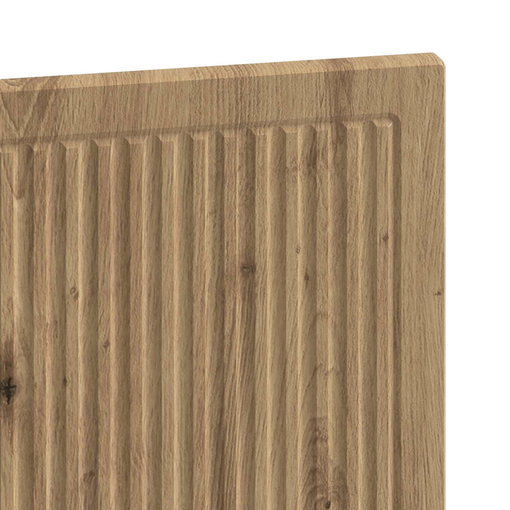 vidaXL Zagłówek montowany na ścianie EDE Dąb artisan