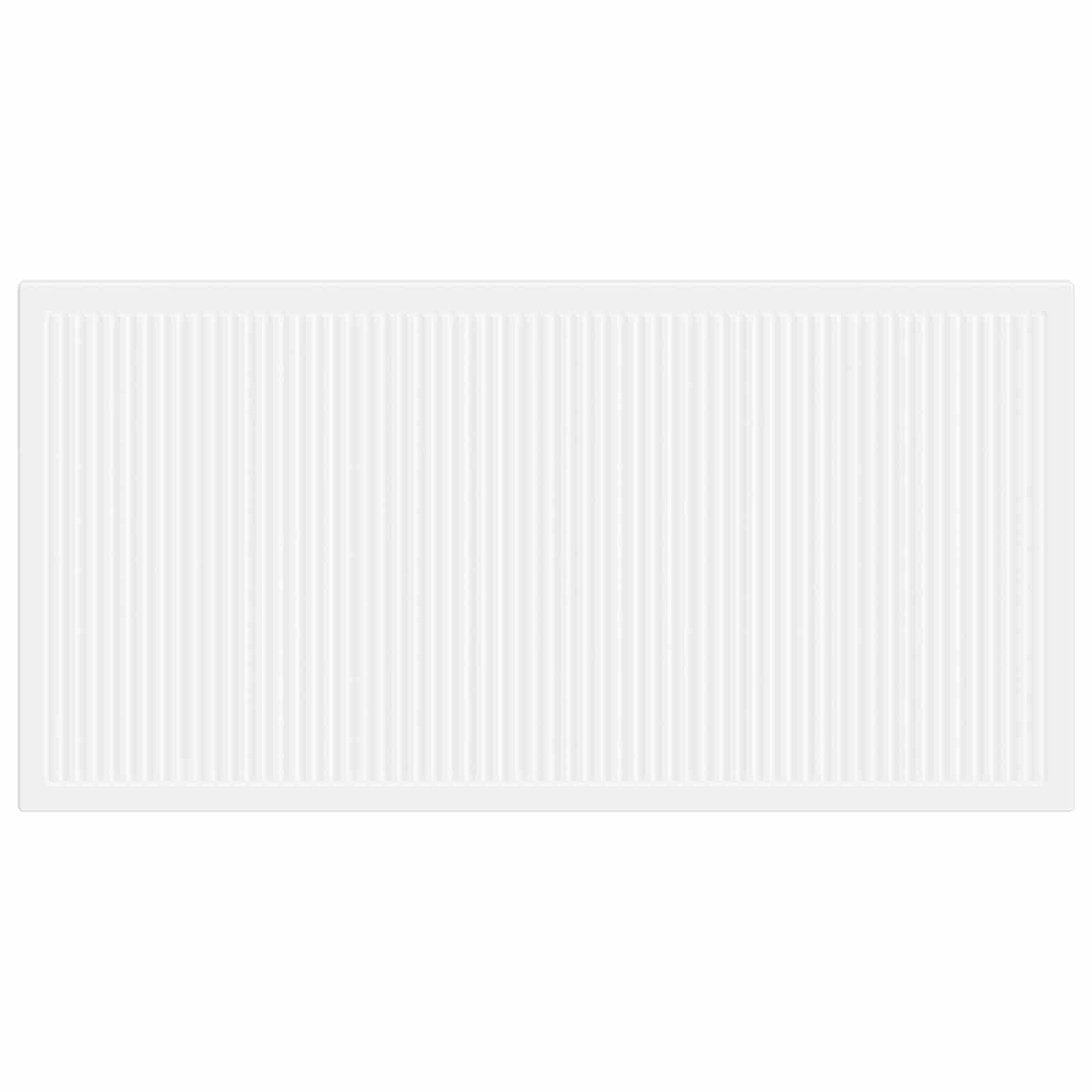 vidaXL Zagłówek montowany na ścianie EDE Biały Drewno inżynieryjne