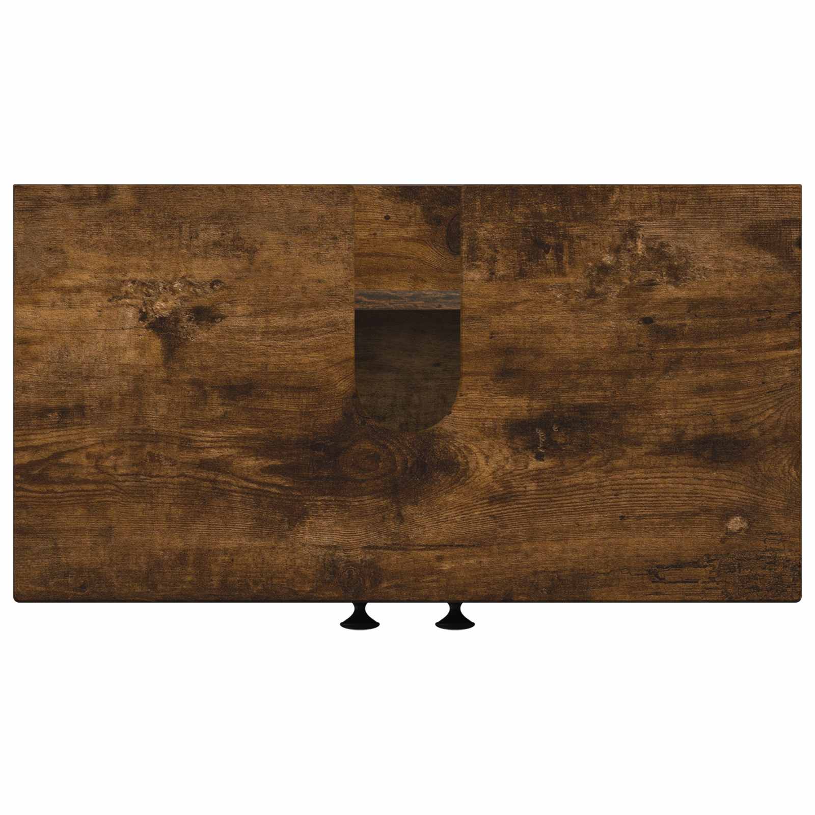 vidaXL Szafka pod umywalkę ALKMAAR Dąb wędzony 59,5 x 31,5 x 59 cm