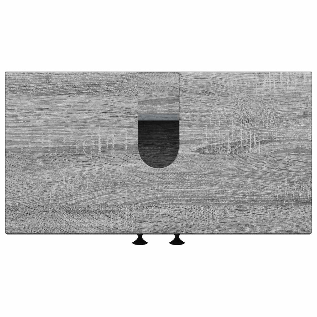 vidaXL Szafka pod umywalkę ALKMAAR Szary Sonoma 59,5 x 31,5 x 59 cm