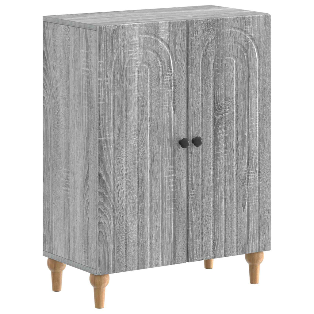 vidaXL Szafka Łazienkowa ALKMAAR Szary Sonoma 59,5 x 31 x 80 cm