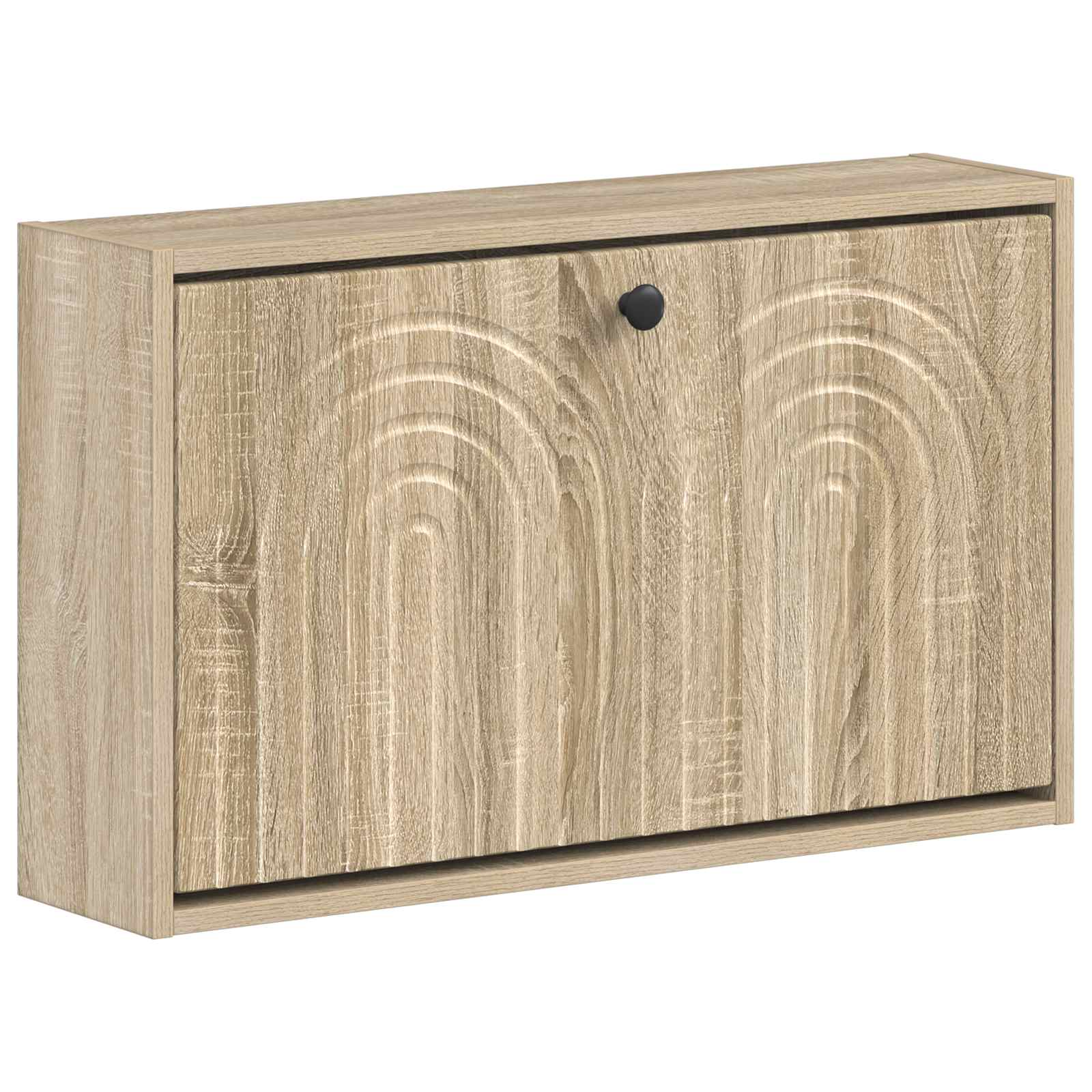vidaXL Wisząca szafka na buty ALKMAAR 71 x 17 x 43 cm dąb Sonoma