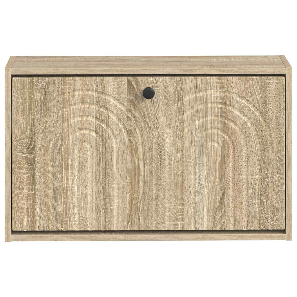 vidaXL Wisząca szafka na buty ALKMAAR 71 x 17 x 43 cm dąb Sonoma