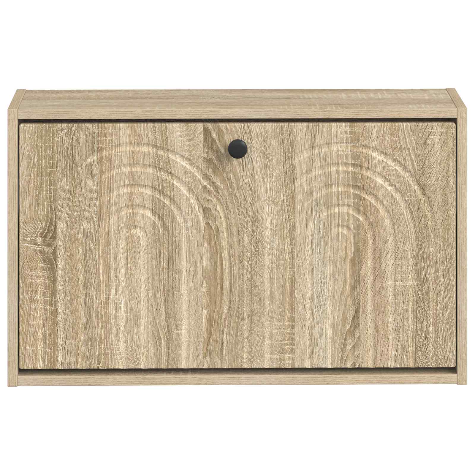 vidaXL Wisząca szafka na buty ALKMAAR 71 x 17 x 43 cm dąb Sonoma