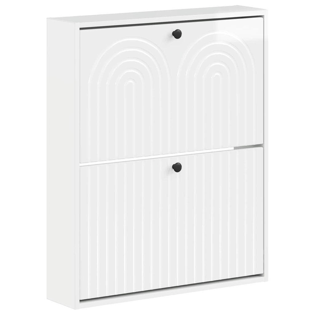vidaXL Wisząca szafka na buty ALKMAAR 71 x 17 x 86 cm