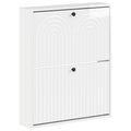 vidaXL Wisząca szafka na buty ALKMAAR 71 x 17 x 86 cm