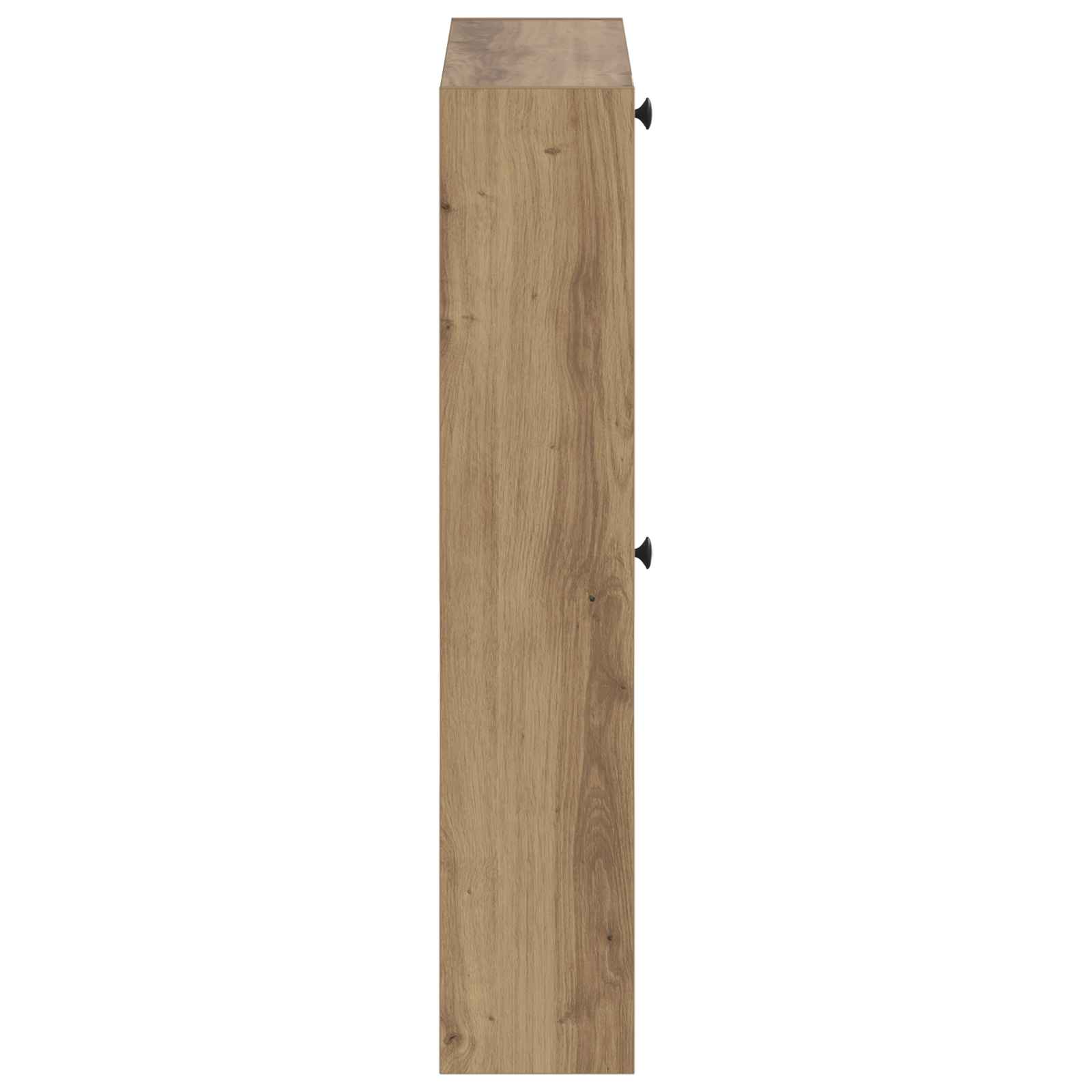 vidaXL Wisząca szafka na buty ALKMAAR 71 x 17 x 86 cm Dąb artisan