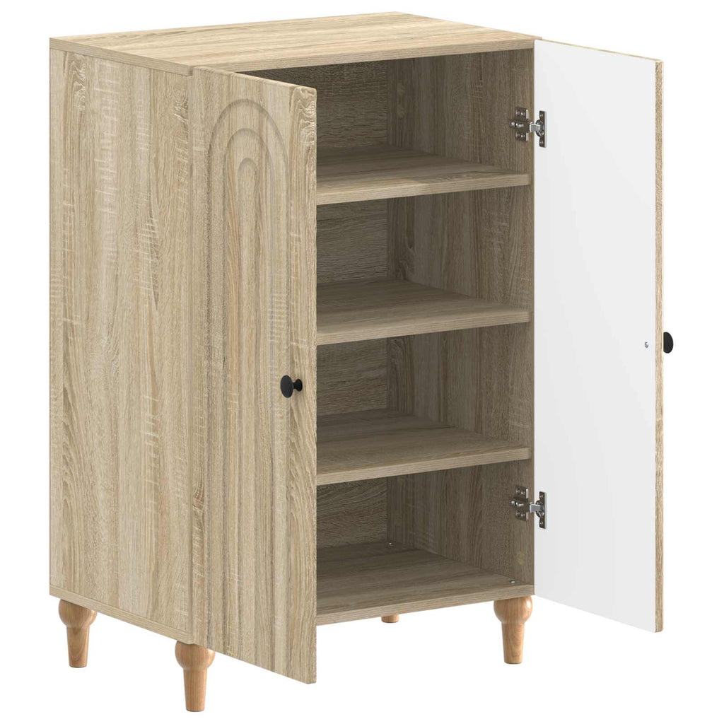 vidaXL Szafka na buty ALKMAAR 59,5 x 39,5 x 90 cm Drewno inżynieryjne