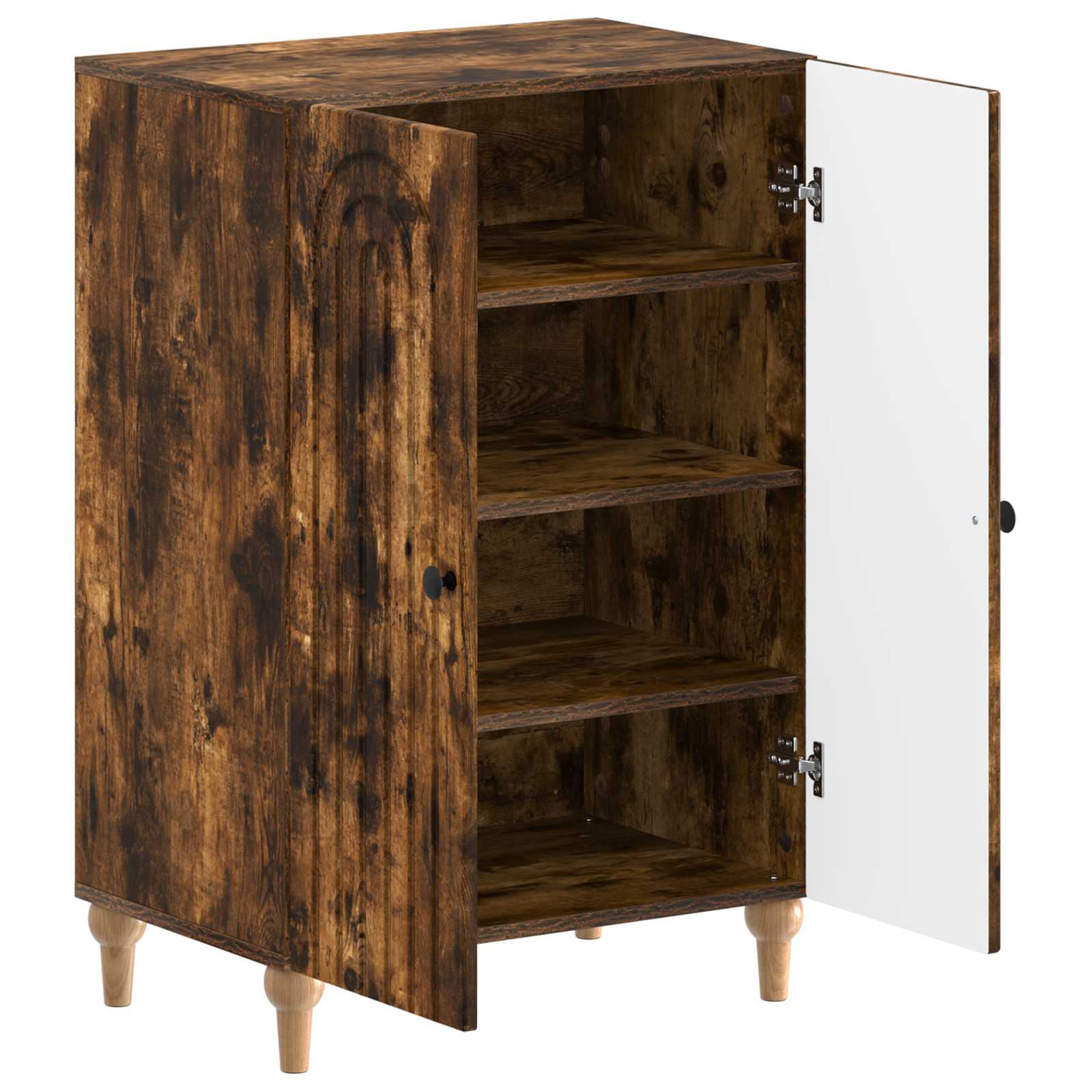 vidaXL Szafka na buty ALKMAAR 59,5 x 39,5 x 90 cm Drewno inżynieryjne