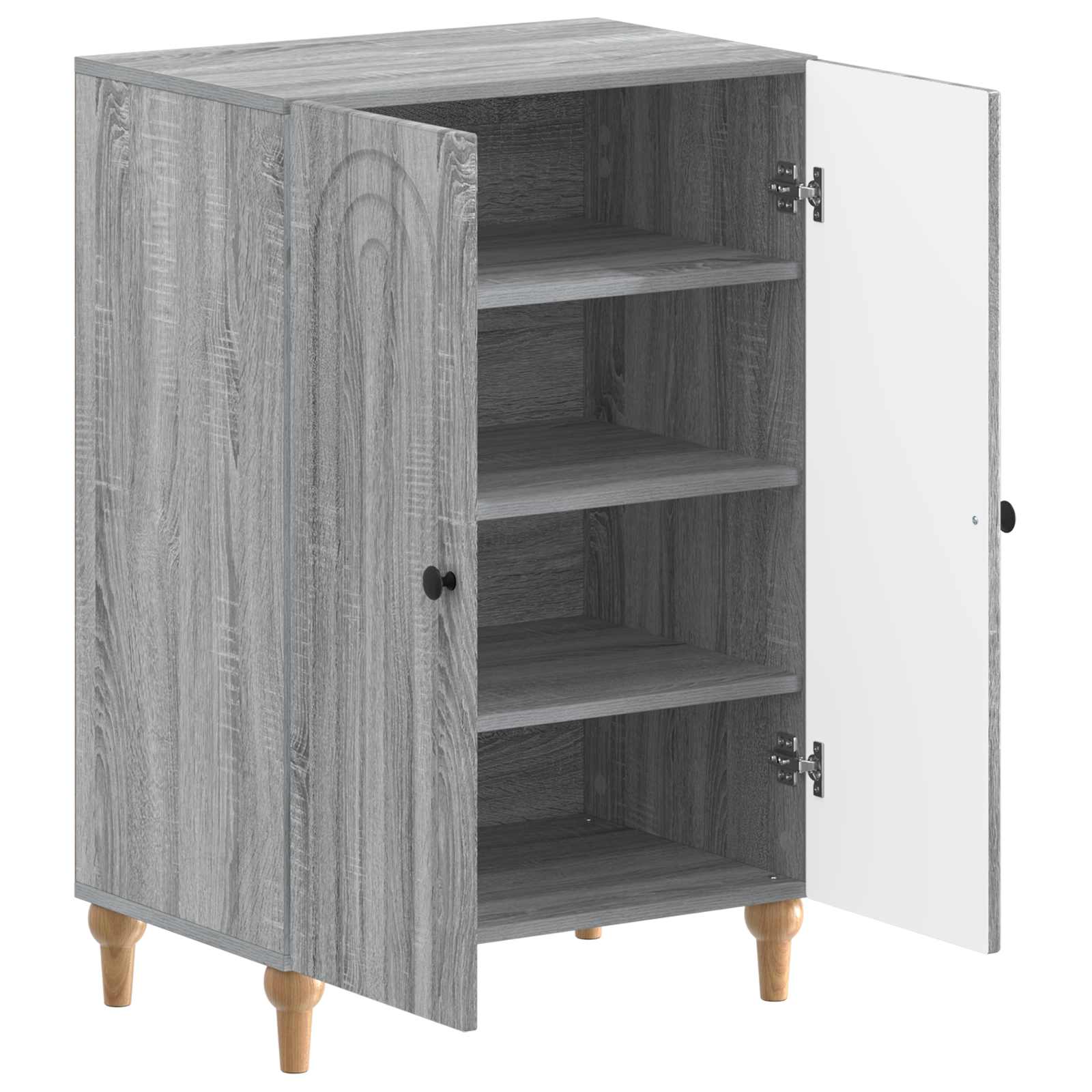 vidaXL Szafka na buty ALKMAAR 59,5 x 39,5 x 90 cm Drewno inżynieryjne