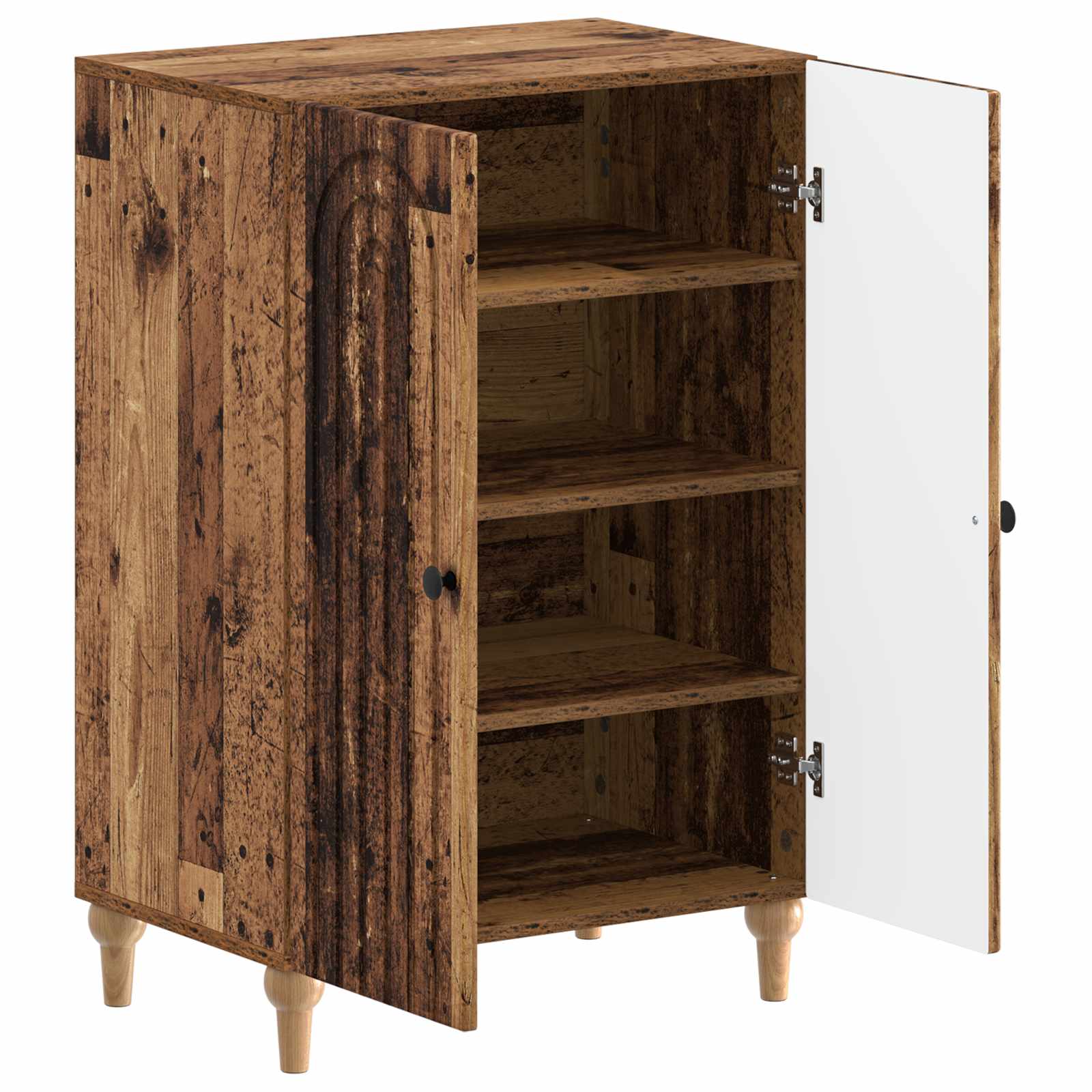 vidaXL Szafka na buty ALKMAAR 59,5 x 39,5 x 90 cm Drewno inżynieryjne
