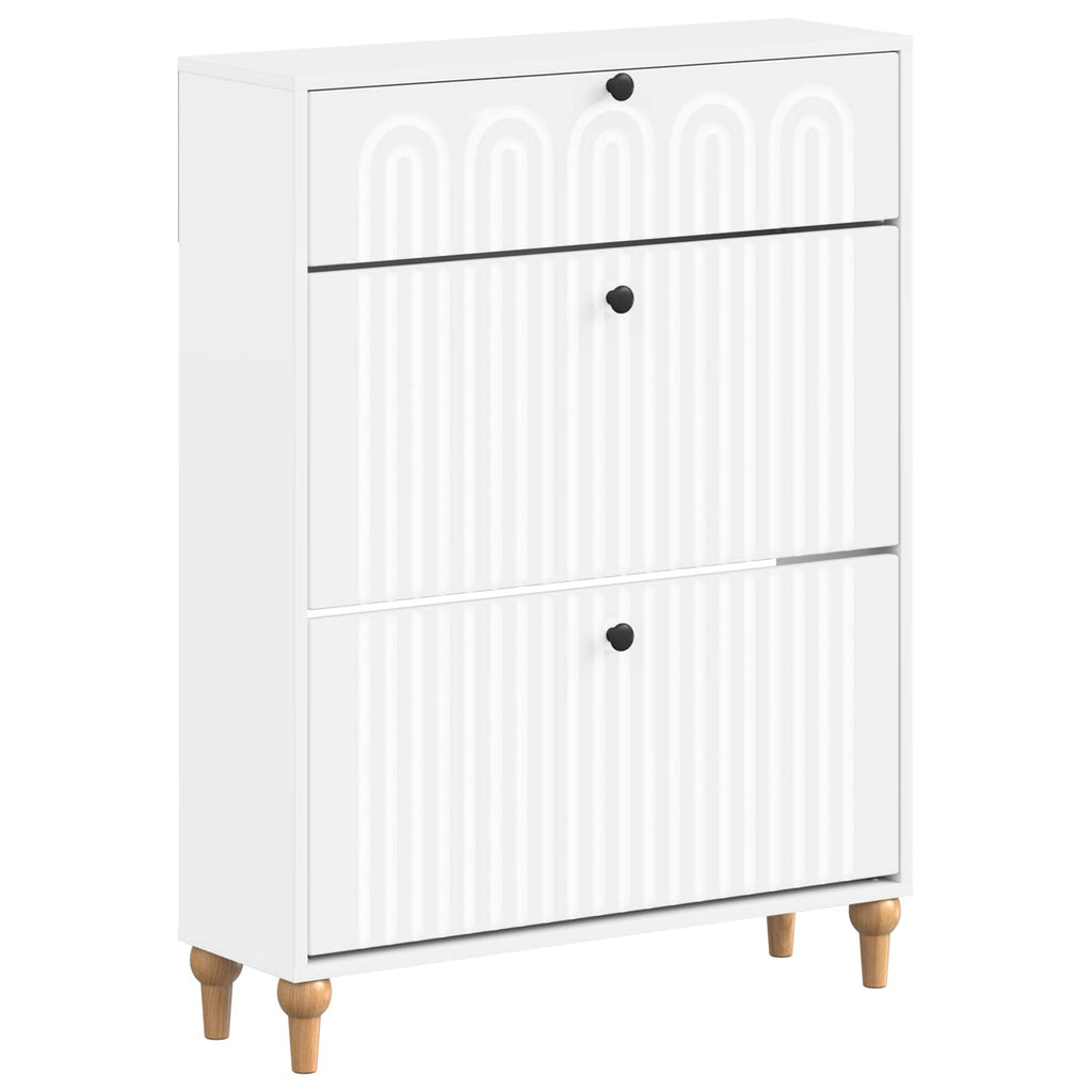 vidaXL Szafka na buty ALKMAAR 78 x 24 x 103 cm Drewno inżynieryjne