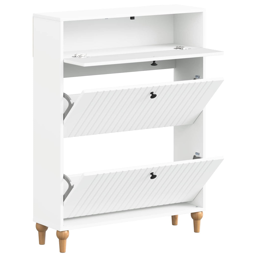 vidaXL Szafka na buty ALKMAAR 78 x 24 x 103 cm Drewno inżynieryjne