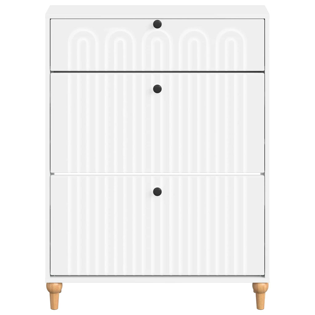 vidaXL Szafka na buty ALKMAAR 78 x 24 x 103 cm Drewno inżynieryjne