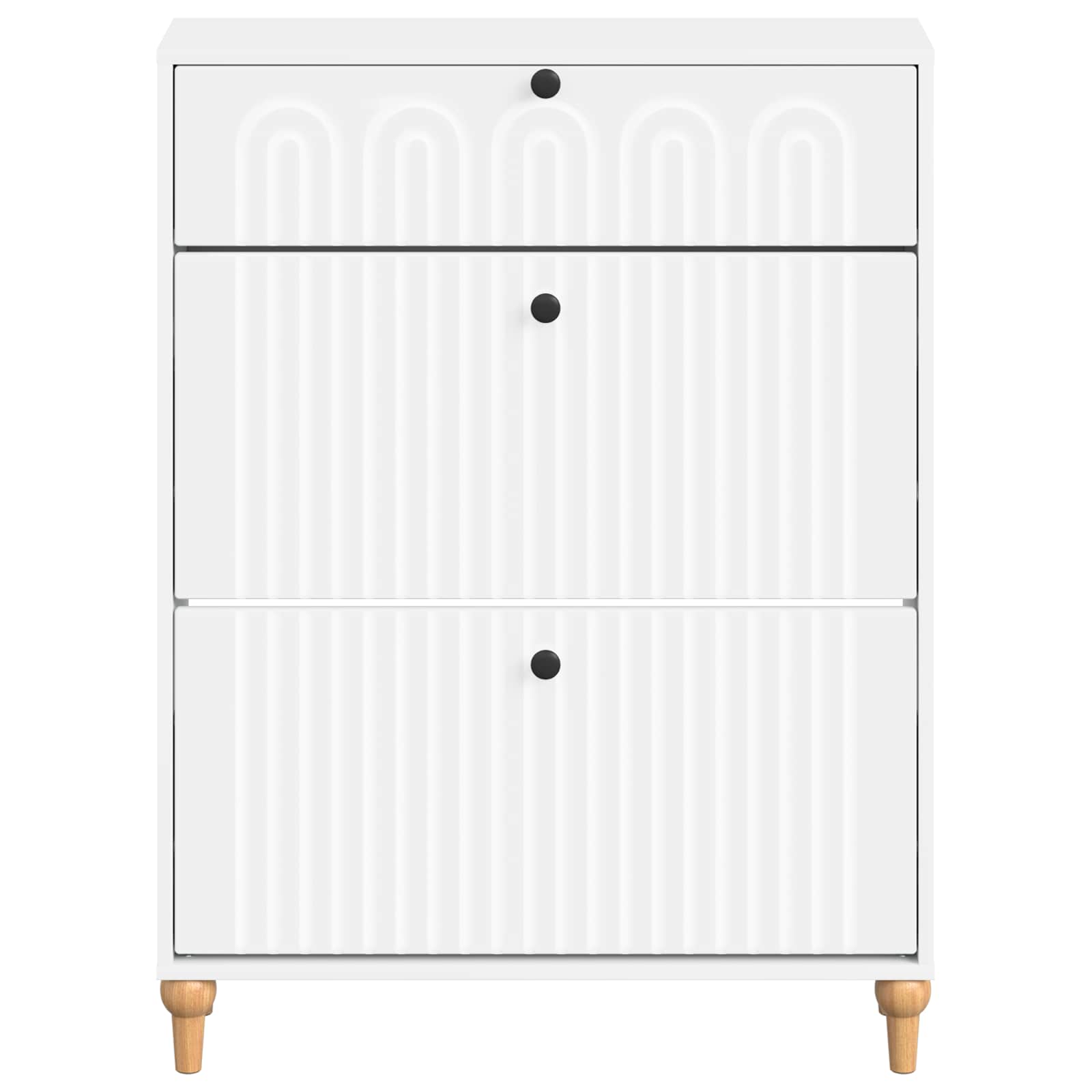 vidaXL Szafka na buty ALKMAAR 78 x 24 x 103 cm Drewno inżynieryjne