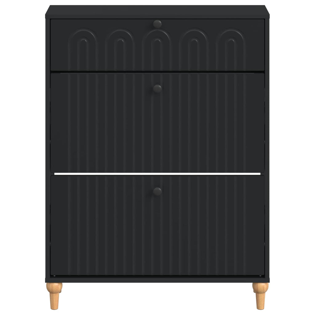 vidaXL Szafka na buty ALKMAAR 78 x 24 x 103 cm Drewno inżynieryjne