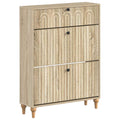 vidaXL Szafka na buty ALKMAAR 78 x 24 x 103 cm Drewno inżynieryjne