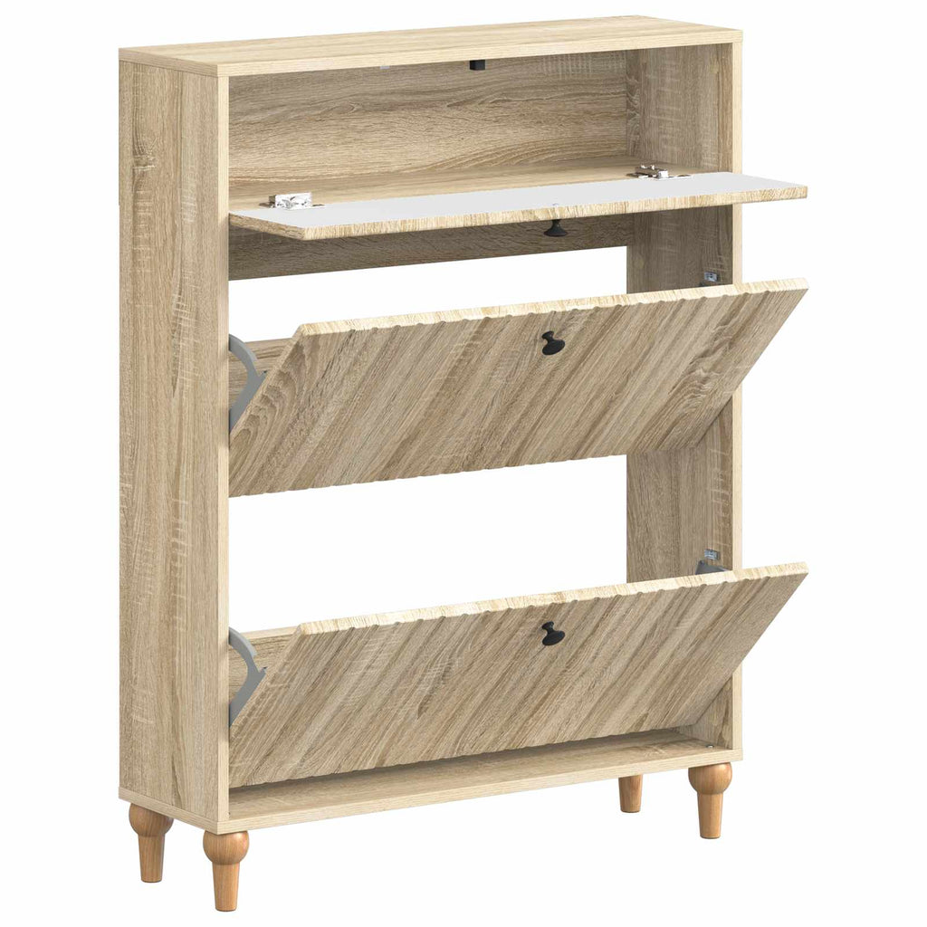 vidaXL Szafka na buty ALKMAAR 78 x 24 x 103 cm Drewno inżynieryjne