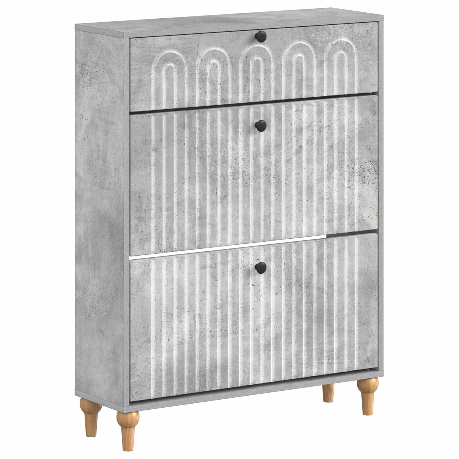 vidaXL Szafka na buty ALKMAAR 78 x 24 x 103 cm Drewno inżynieryjne